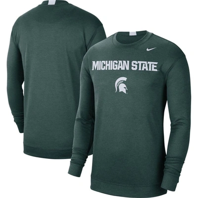 Nike Green Michigan State Spartans 2021/22 Basketball Team Spotlight Performance Long Sleeve T-shirt