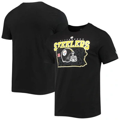 New Era Black Pittsburgh Steelers Local Pack T-shirt