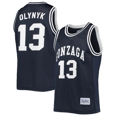 Retro Brand Original  Kelly Olynyk Navy Gonzaga Bulldogs Alumni Commemorative Classic Basketball Jers