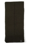 Icebreaker Waypoint Merino Wool Scarf In Kale