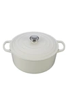 Le Creuset Signature Enameled Cast Iron 9 Qt. Round French Oven In White