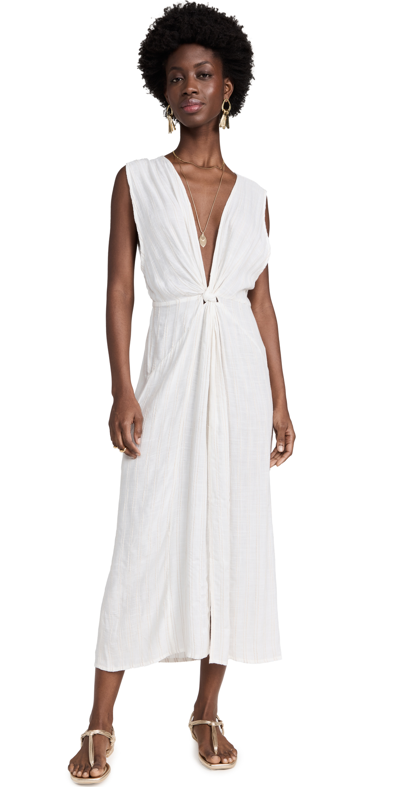 L*space Down The Line Cover-up Dress In Beige