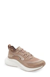 Apl Athletic Propulsion Labs Streamline Running Shoe In Almond / Metallic / White