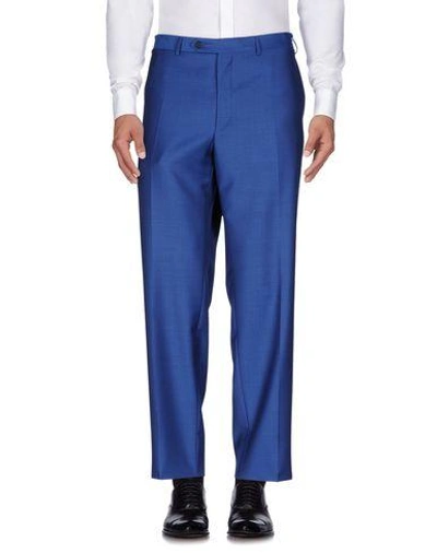 Canali Casual Pants In Blue
