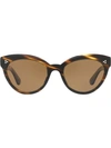 Oliver Peoples Polarized Cat Eye Sunglasses