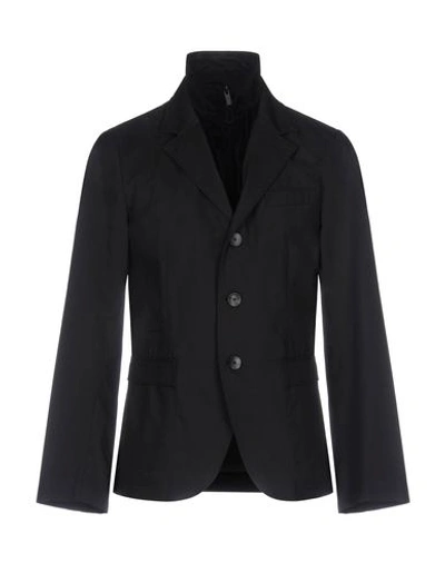 Armani Collezioni Suit Jackets In Black