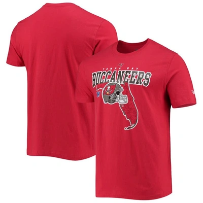 New Era Red Tampa Bay Buccaneers Local Pack T-shirt