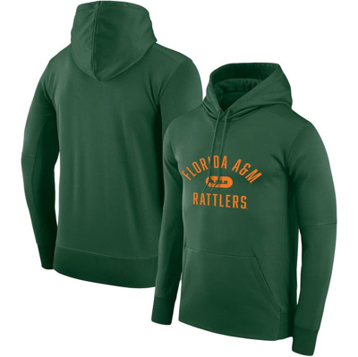 Nike X Lebron James Green Florida A&m Rattlers Performance Pullover Hoodie