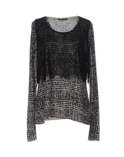 Marina Rinaldi Sweaters In Black