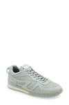 Rag & Bone Retro Runner Shell, Scuba And Suede Sneakers In Sage