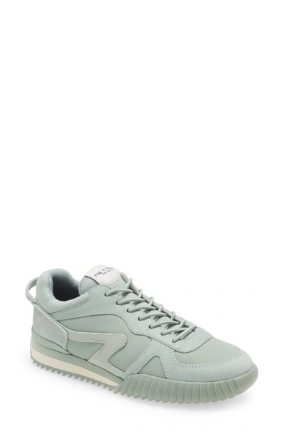 Rag & Bone Retro Runner Shell, Scuba And Suede Sneakers In Sage