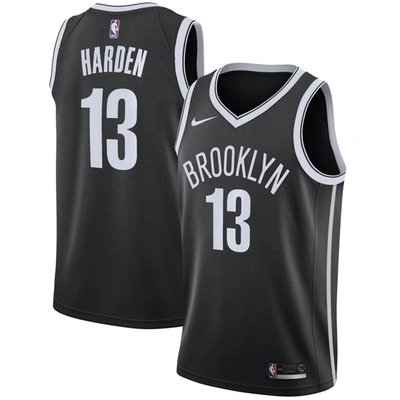 Nike James Harden Black Brooklyn Nets 2020/21 Swingman Jersey