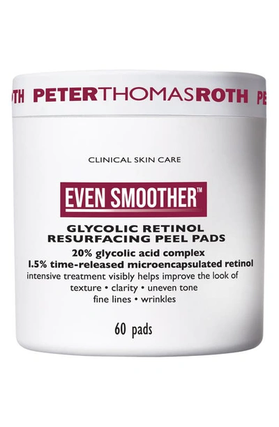 Peter Thomas Roth Even Smoother Glycolic Retinol Resurfacing Peel Pads (60 Pads) In Beauty: Na
