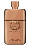 Gucci Guilty Pour Femme Eau De Parfum Intense 3 oz/ 89 ml In Brown