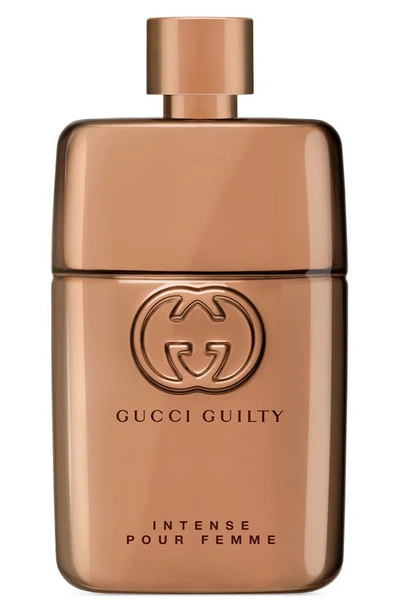 Gucci Guilty Pour Femme Eau De Parfum Intense 3 oz/ 89 ml Eau De Parfum Intense Spray In Brown