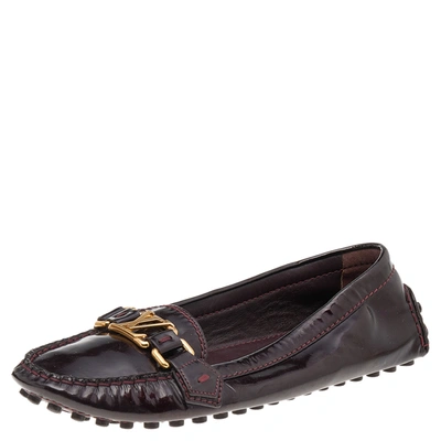 Louis Vuitton Loafers Street Style Leather Logo Loafers & Slip-ons