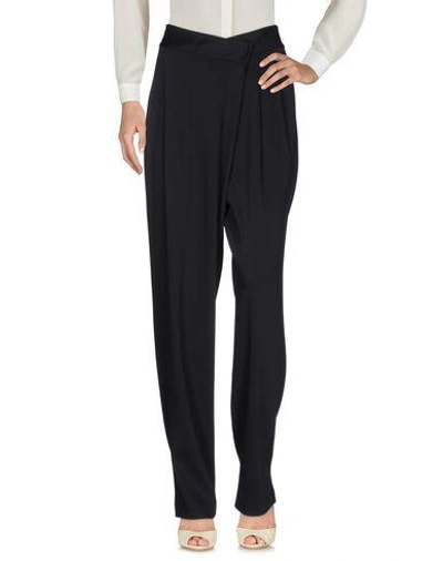 Donna Karan Casual Pants In Black