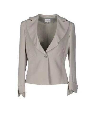 Armani Collezioni Blazers In Grey