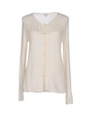 Armani Collezioni Cardigans In Ivory