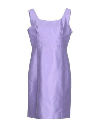 Armani Collezioni Knee-length Dress In Lilac