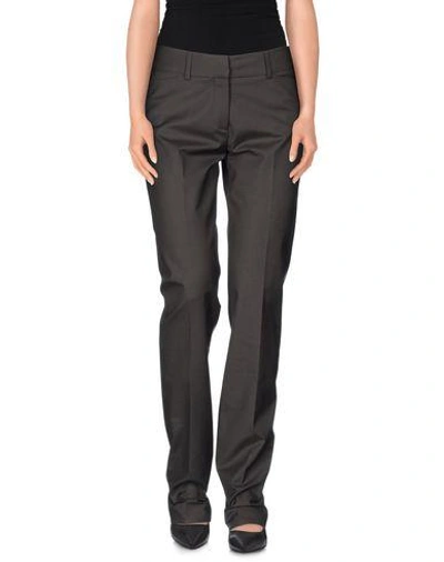 Piazza Sempione Casual Pants In Lead