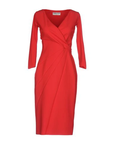 Chiara Boni La Petite Robe Knee-length Dresses In Red