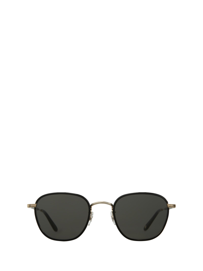 Garrett Leight Grant Sun Black - Black Sunglasses In Schwarz