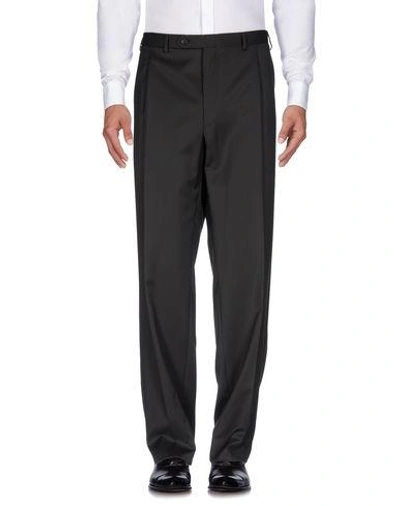 Canali Casual Pants In Black