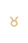 Bychari Zodiac Stud Earrings In Taurus