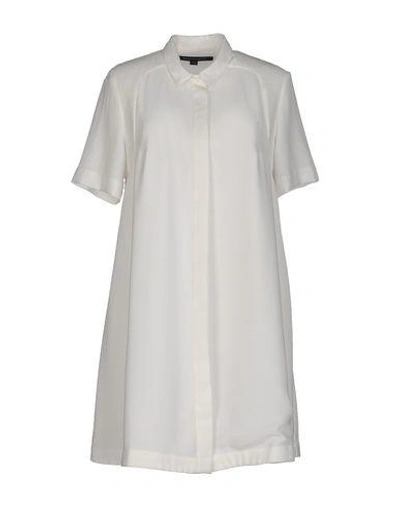 French Connection Shirt Dress In White