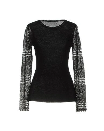 Elie Tahari Sweaters In Black