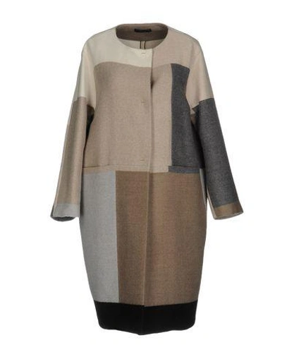 Piazza Sempione Coat In Grey