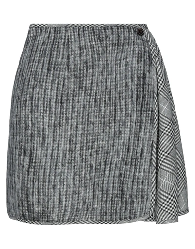 Aalto Mini Skirts In Grey