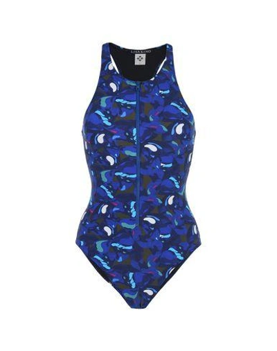 Lisa King Swimwear And Surfwear In Blue