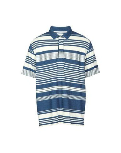Billy Reid Polo Shirt In Blue
