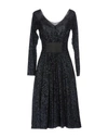 Armani Collezioni Evening Dress In Dark Blue