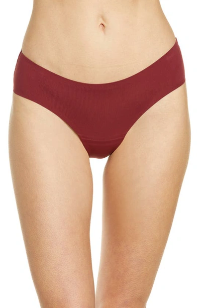 Proofr Period & Leak Proof Moderate Absorbency Briefs In Wine