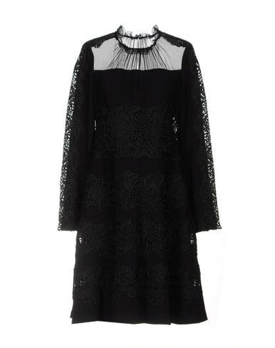 Elie Tahari Short Dress In Black