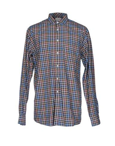 Billy Reid Checked Shirt In Sand