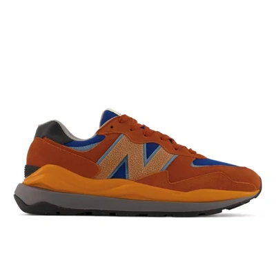 New Balance 57/40 "rust Oxide Blue Groove" Sneakers In Orange