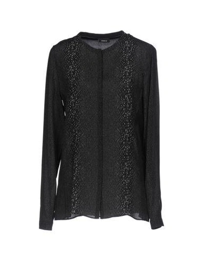 Akris Patterned Shirts & Blouses In Black