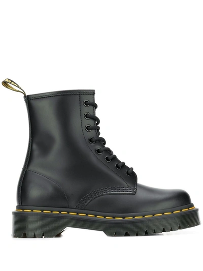 Dr. Martens Bex Leather Boots In Black