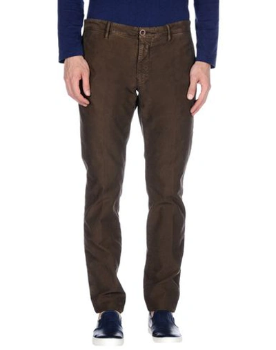 Incotex Casual Pants In Cocoa