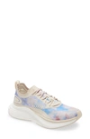 Apl Athletic Propulsion Labs Streamline Logo-print Stretch-knit Mid-top Trainers In Warm Silk Ice Blue