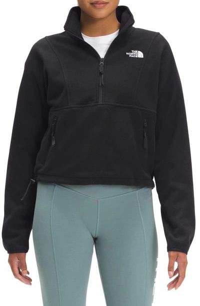 The North Face Attitude Quarter-zip Fleece Jacket In Black