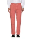 Incotex Casual Pants In Coral