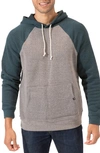 Threads 4 Thought Baseline Hoodie In Heather Grey / Heather Mallard