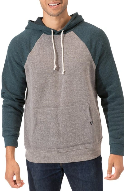 Threads 4 Thought Baseline Hoodie In Heather Grey / Heather Mallard