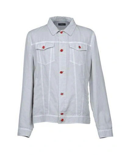 Kiton Jacket In Light Grey