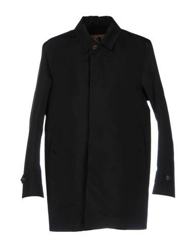 Sealup Full-length Jacket In Black